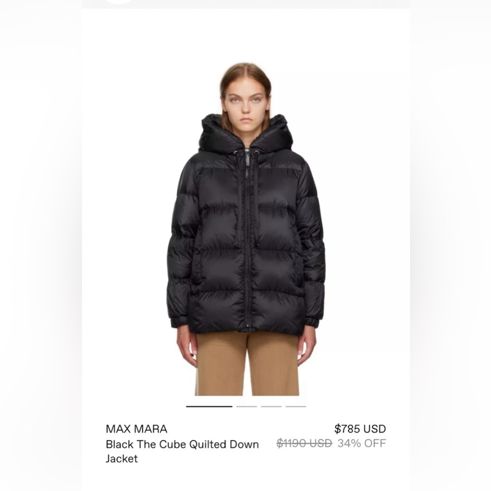Max Mara The Cube Seia Coat size 38 (4)